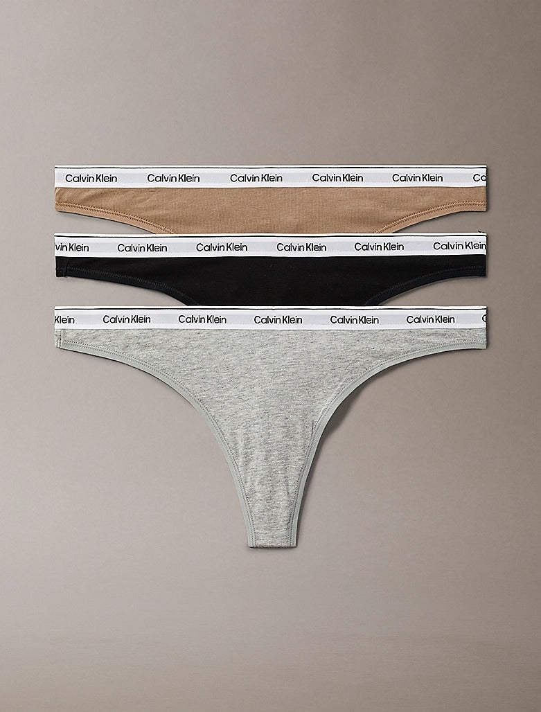 MODERN LOGO - THONG 3PK