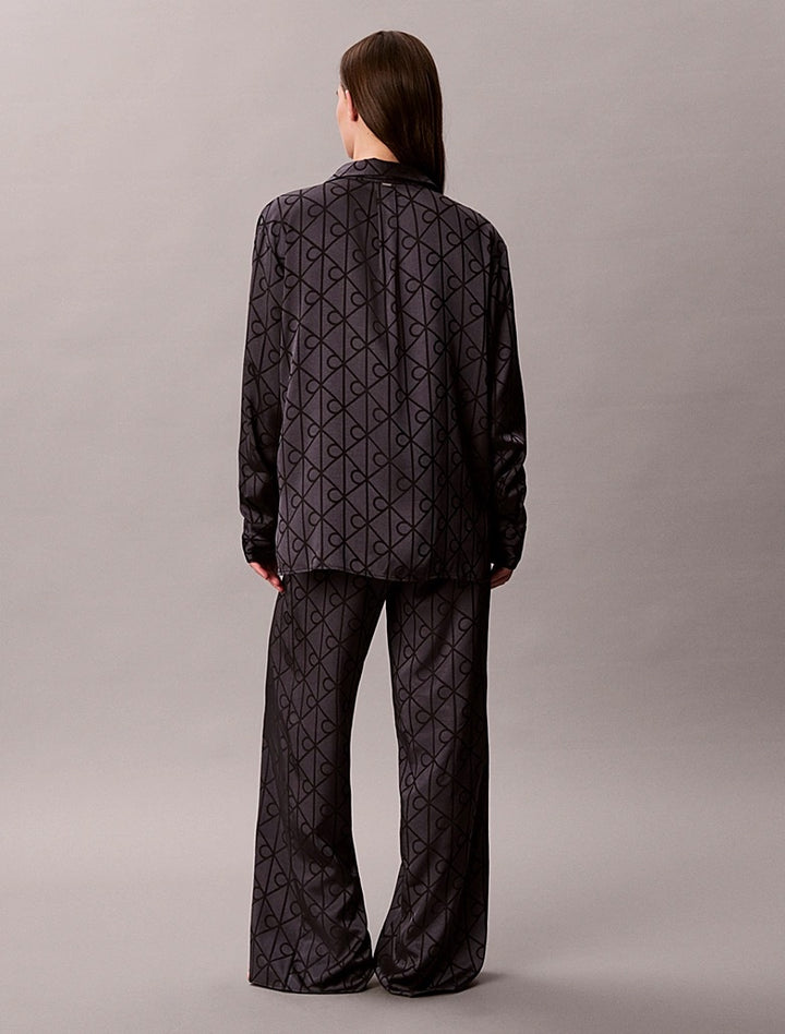 SATIN SHEEN PRINT - PYJAMAS SET
