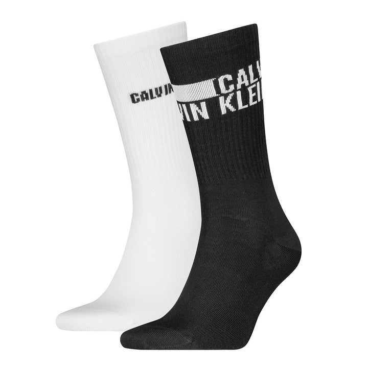 LOGO STRIPE SOCK 2PK