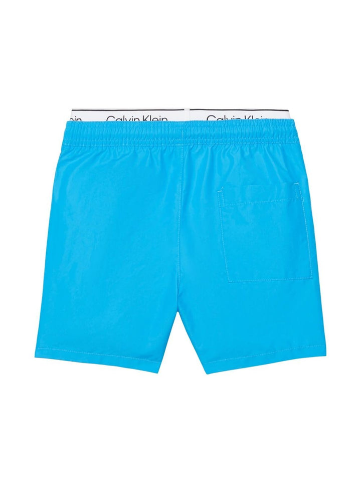 LOGO PRINT DRAWSTRING - BADESHORTS
