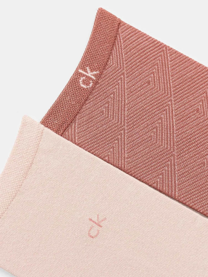 Ck 2pk Mesh squares sock