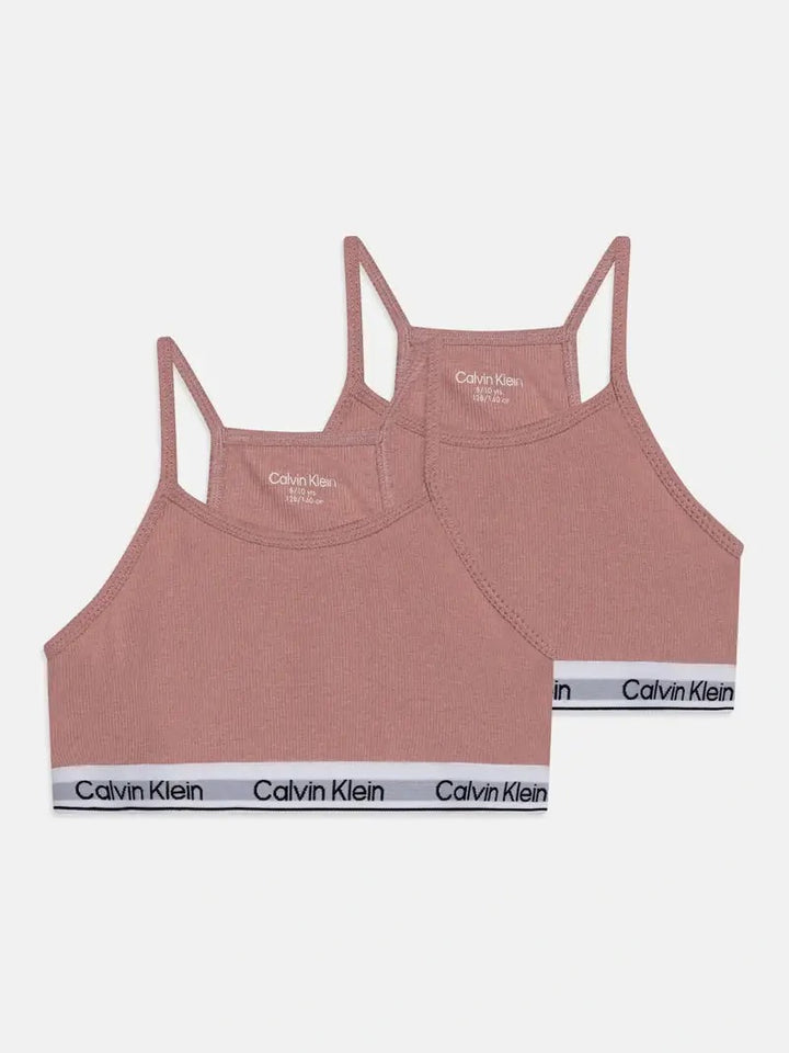 MODERN COTTON - RACERBACK BRALETTE 2PK