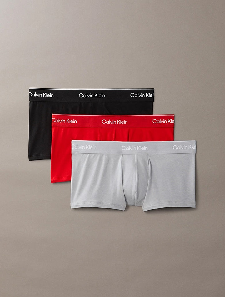 ICON COTTON STRETCH - LOW RISE TRUNK 3PK