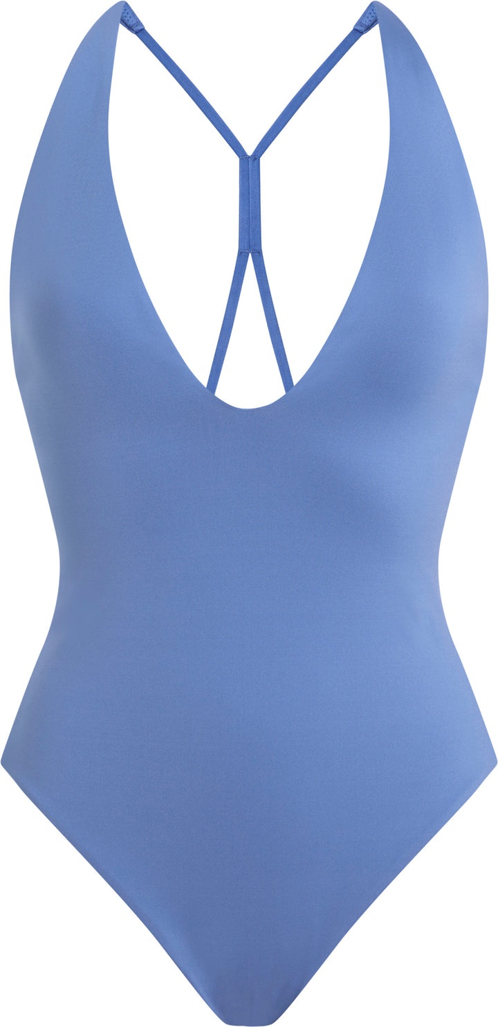 CK SPLIT ELASTIC - PLUNGE SWIMSUIT