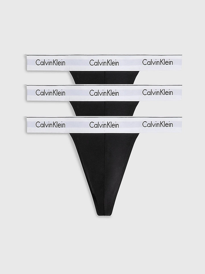 MODERN COTTON STRETCH - THONG 3PK