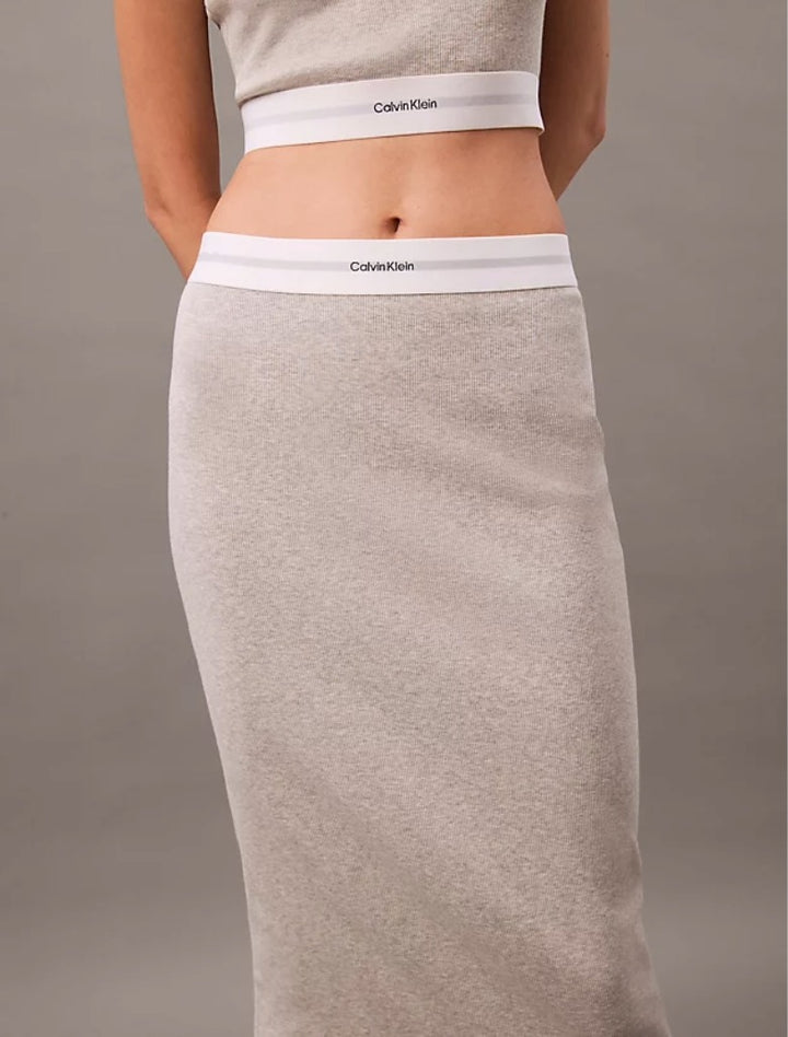 COTTON STRETCH - RIB SKIRT