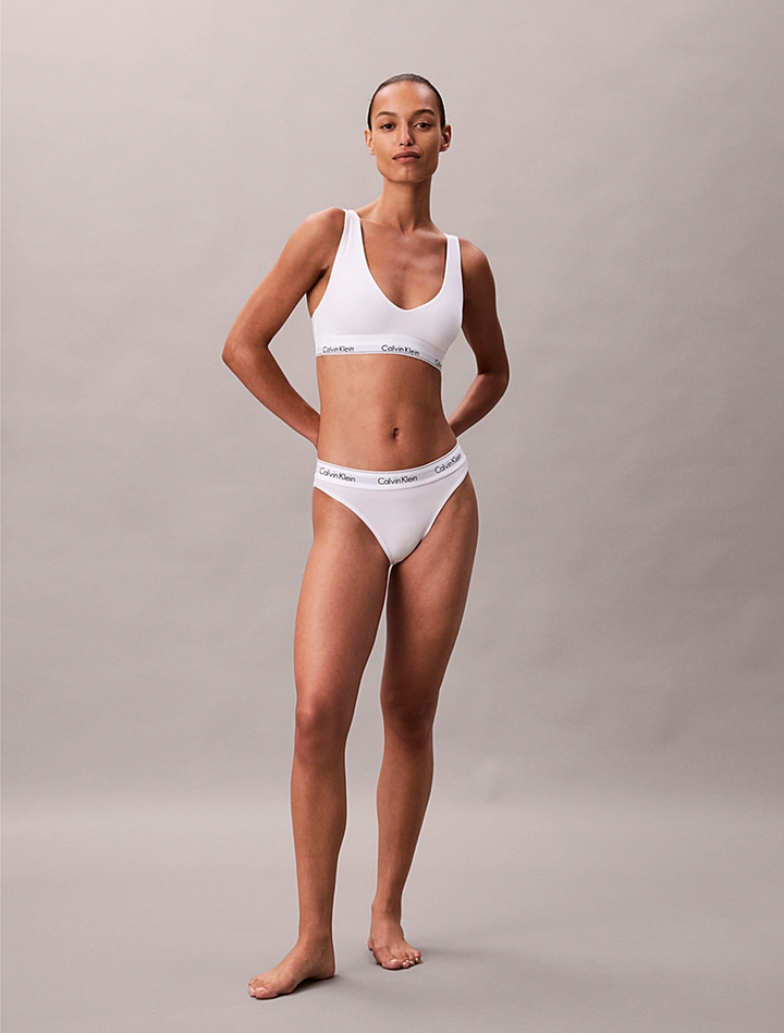 ICON COTTON MODAL - HIGH LEG TANGA