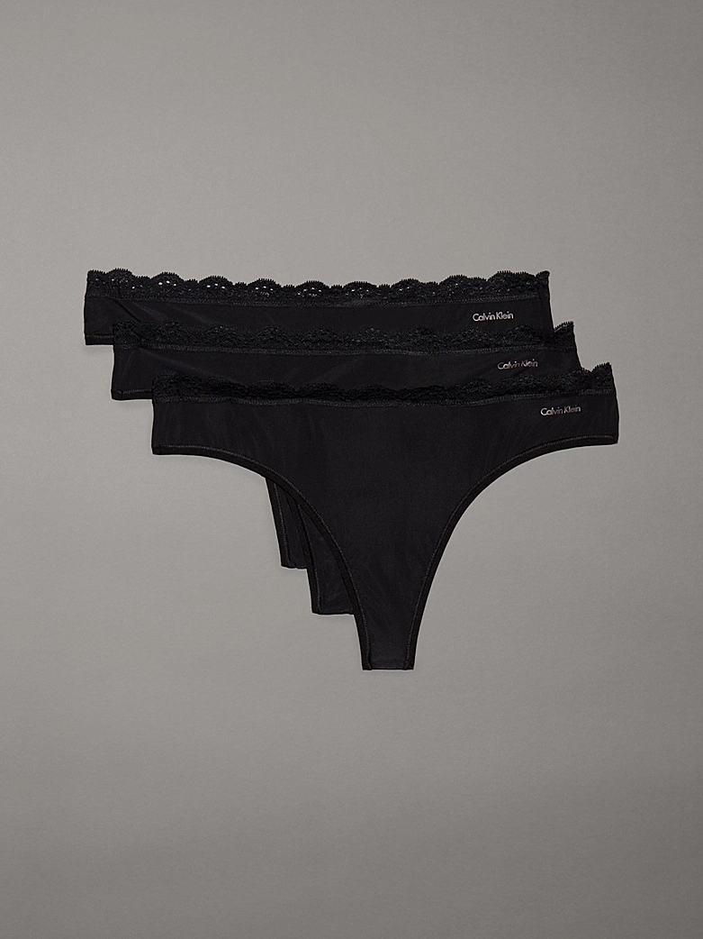 MICROFIBER STRETCH  - THONG 3PK