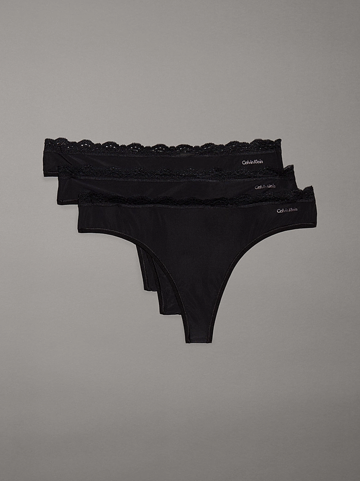 MICROFIBER STRETCH  - THONG 3PK