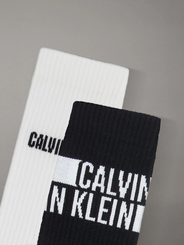 LOGO STRIPE SOCK 2PK