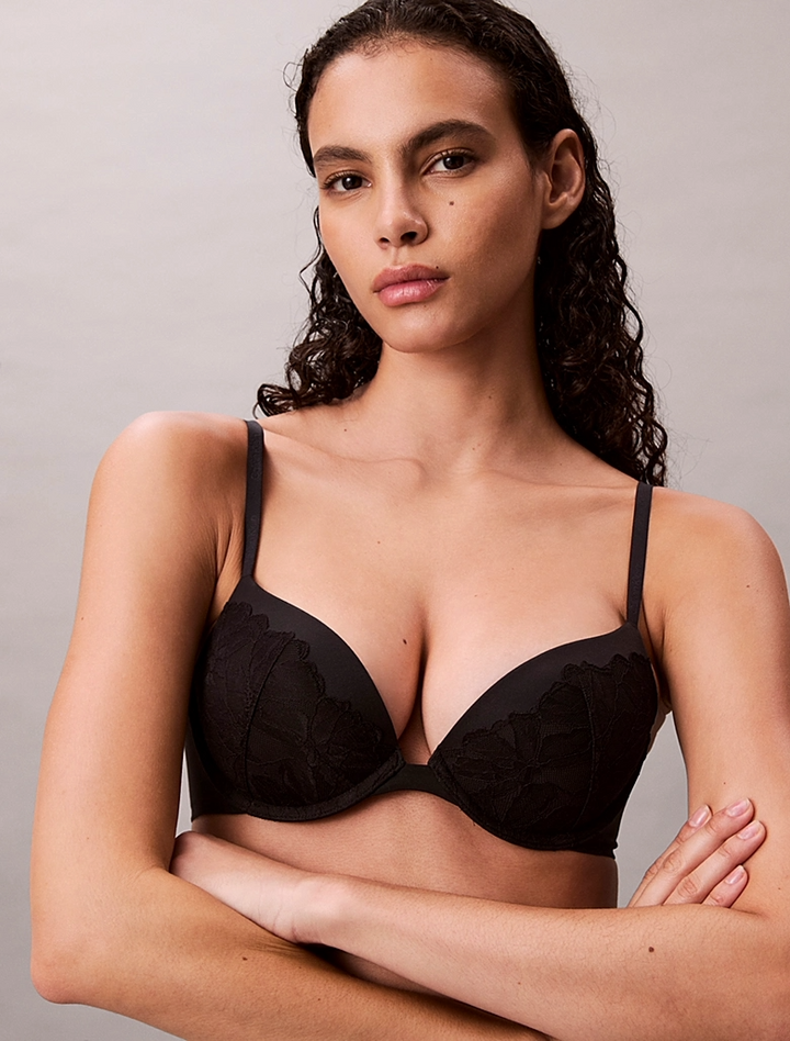 PERFECTLY FIT LACE - PUSH UP PLUNGE BH