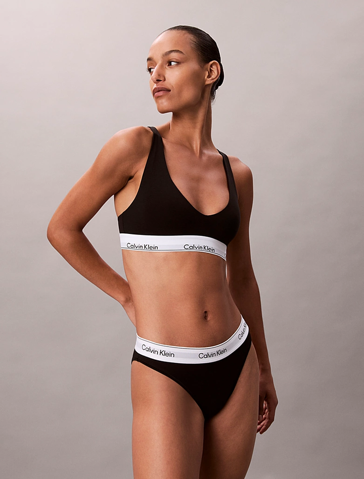 ICON COTTON MODAL - HIGH LEG TANGA