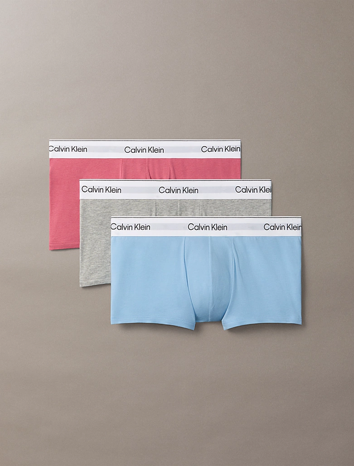 ICON COTTON STRETCH - LOW RISE TRUNK 3PK