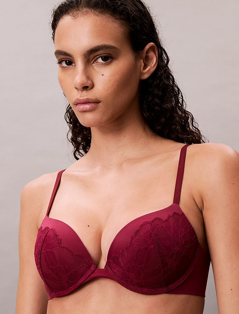 PERFECTLY FIT LACE - PUSH-UP PLUNGE BH