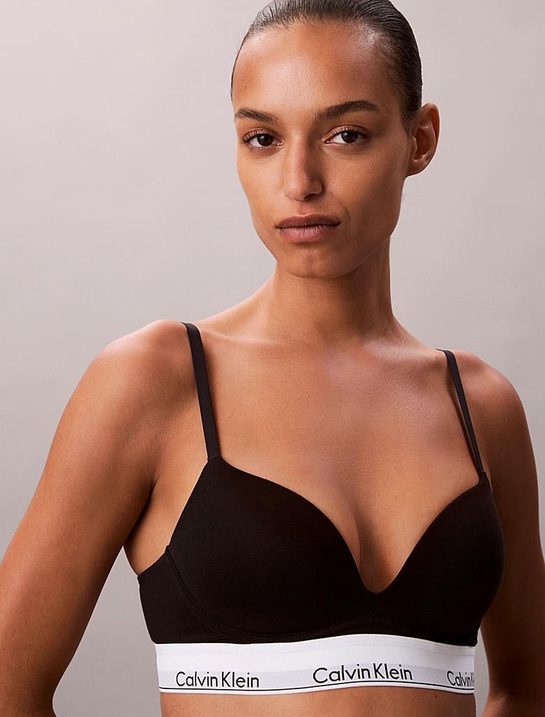 ICON COTTON MODAL - PUSH UP PLUNGE