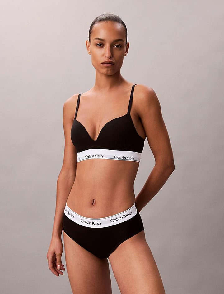 ICON COTTON MODAL - PUSH UP PLUNGE