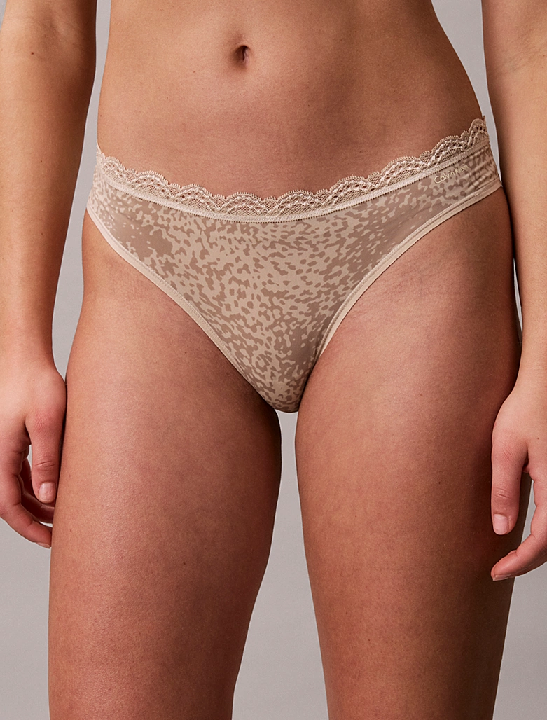 MICROFIBER STRETCH - THONG 3PK