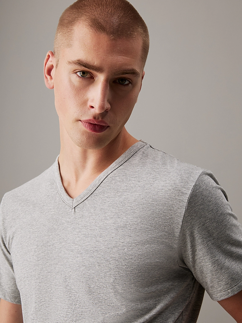 COTTON STRETCH BLEND - V NECK T-SHIRTS 3PK