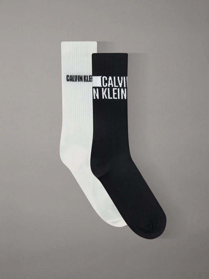 LOGO STRIPE SOCK 2PK