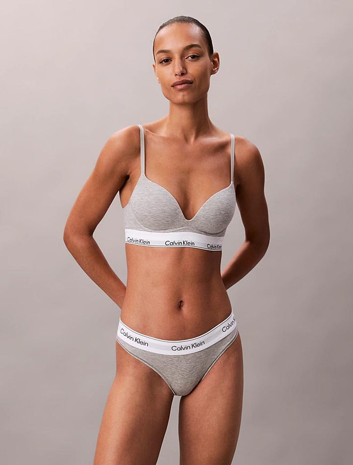 ICON COTTON MODAL - PUSH UP PLUNGE